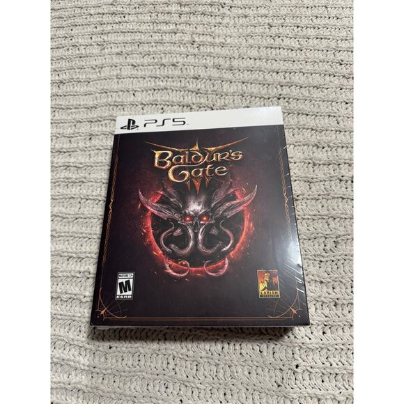 NEW SEALED Baldurs Gate 3 Physical Deluxe Collectors Edition PlayStation 5 PS5